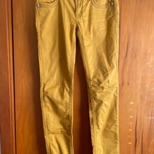 Miss Me | Mustard Yellow Women's Jeans | Size 30 Inseam 32” | See description